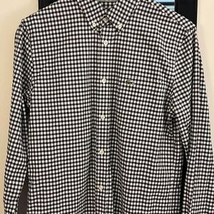 Lacoste Black Checker shirt